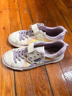 H&M Lilac and Cream Kids' Character Sneakers size 2